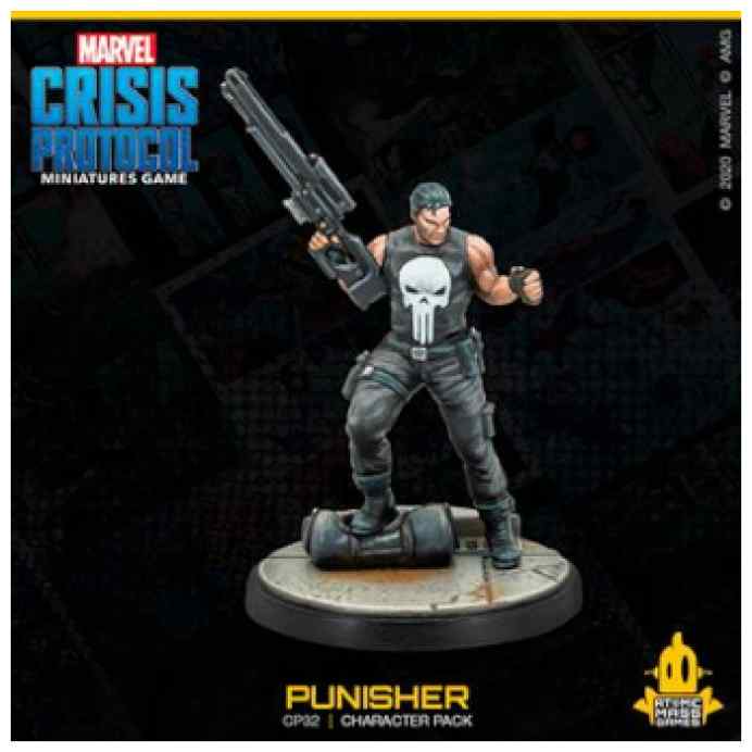 Marvel Crisis Protocol Punisher and Taskmaster EN TABLERUM