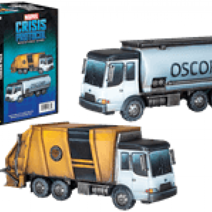 Comprar Marvel Crisis Protocol Nyc Commercial Truck Terrain Pack Ingles