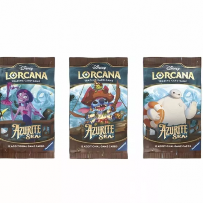 paquete de refuerzo lorcana azure sobres