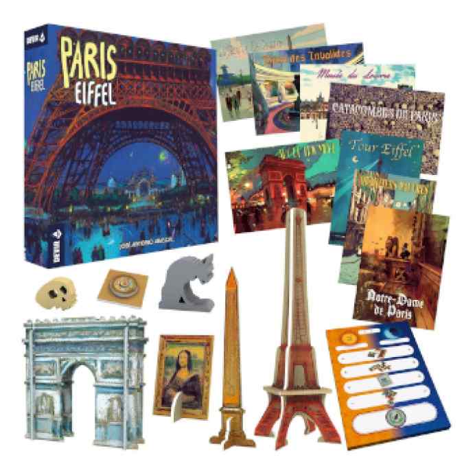 Paris La Ciudad de la Luz: Eiffel TABLERUM