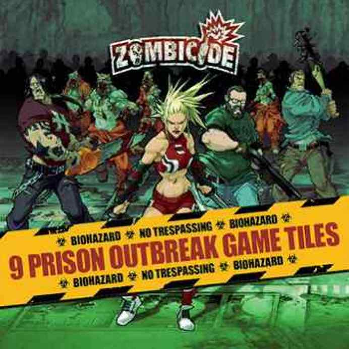 comprar Zombicide: Prison Outbreak Game Tiles