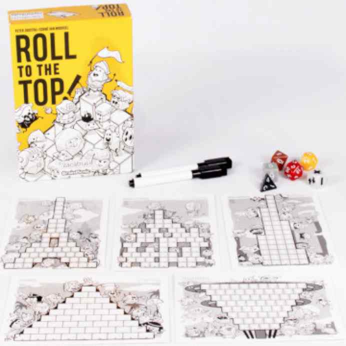 roll to the top  juego de mesa abierto