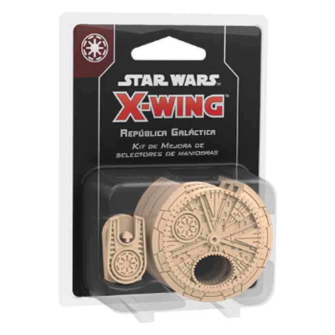 X-Wing (2ª Ed): Kit de Mejora de selectores de maniobras para la República Galáctica TABLERUM