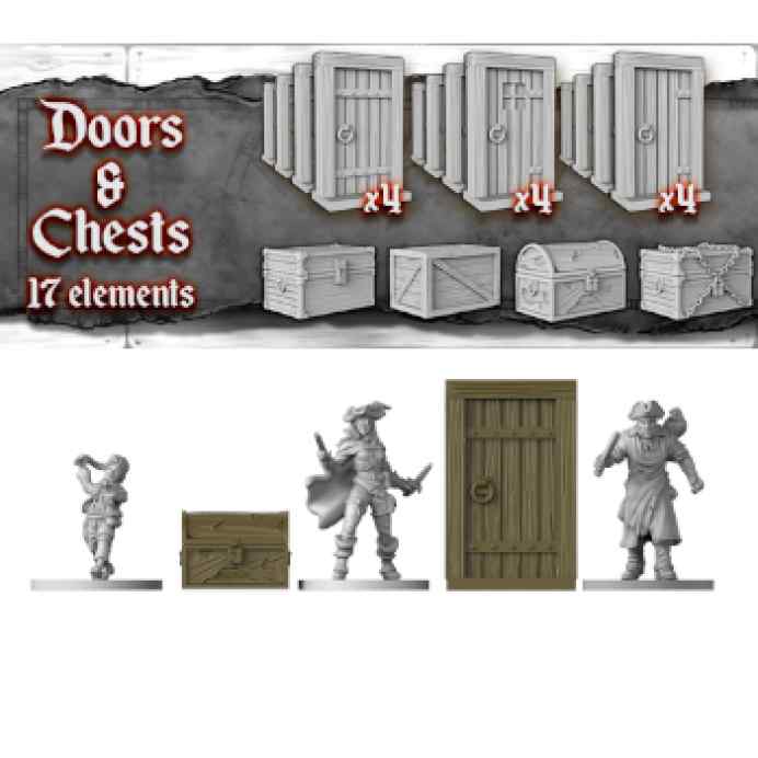 Skull Tales (Ed. Kikstarter) + Add Ons Puertas y Cofres TABLERUM