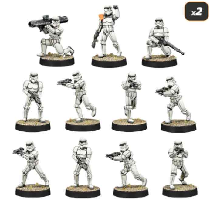 Star Wars Legion Galactic Empire Starter Set – Board Games, Warhammer & Pokémon Cards in Lithuania