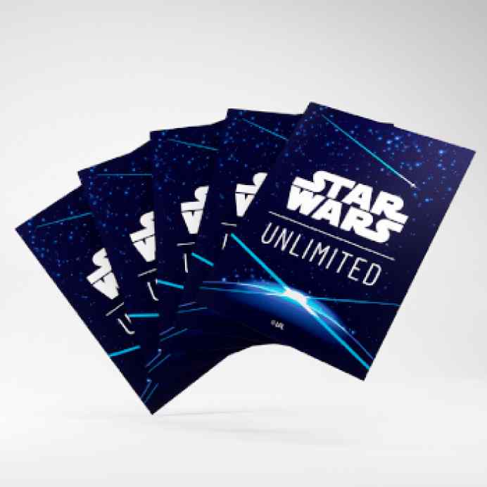 star-wars-unlimited-art-sleeves-double-space-blue-comprar-barato-tablerum