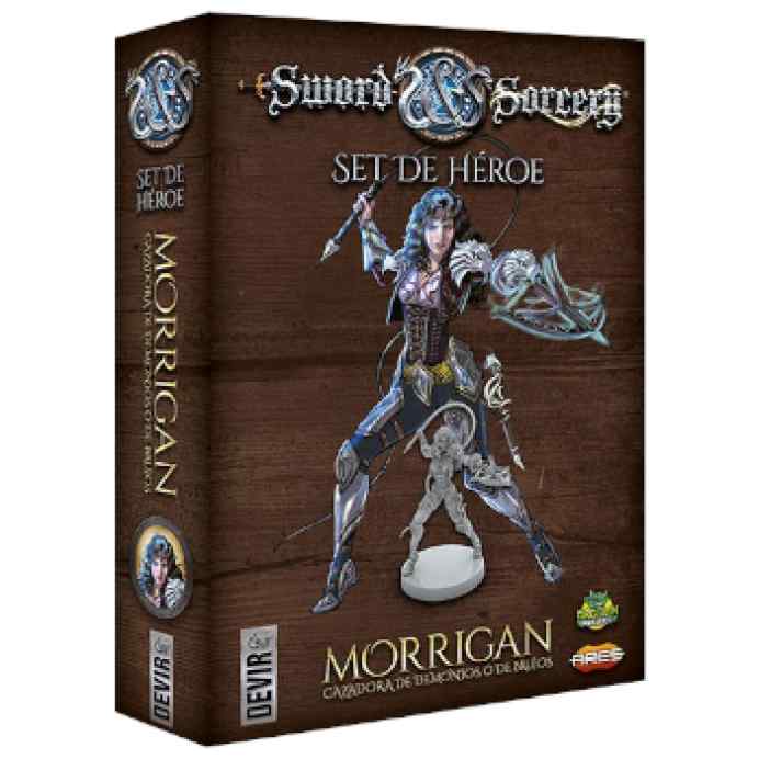 Devir – Sword & Sorcery Charaktere: Morrigan | Rollenspiel-Figur Für Epische Abenteuer, 1–5 Spieler, Ab 12 Jahren