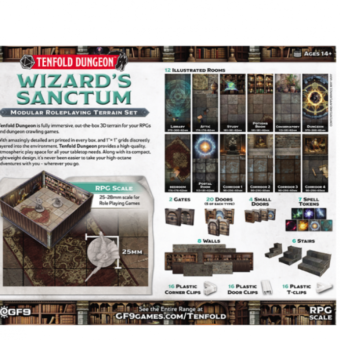 Tenfold Dungeon - Wizard's Sanctum atras