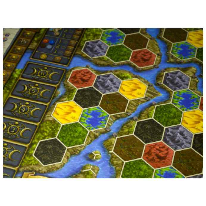 Terra Mystica: Comerciantes de los Mares TABLERUM