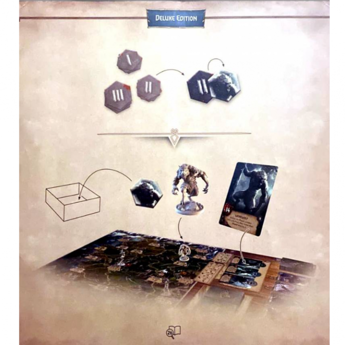 the witcher edición deluxe carta