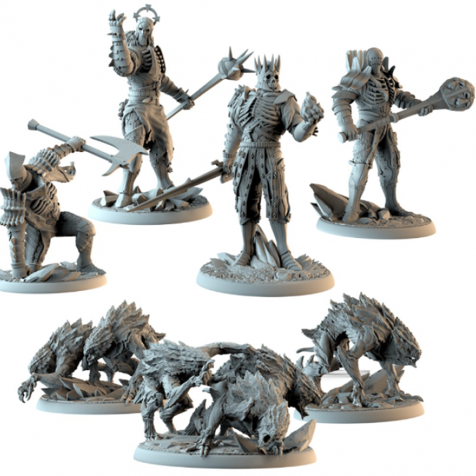 the witcher el viejo mundo expansión wild hunt miniaturas