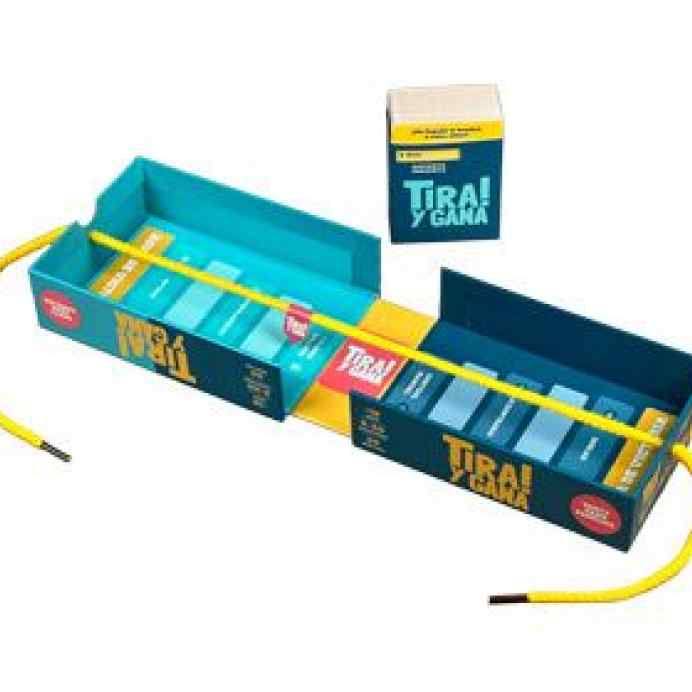 tira y gana juego de mesa abierto