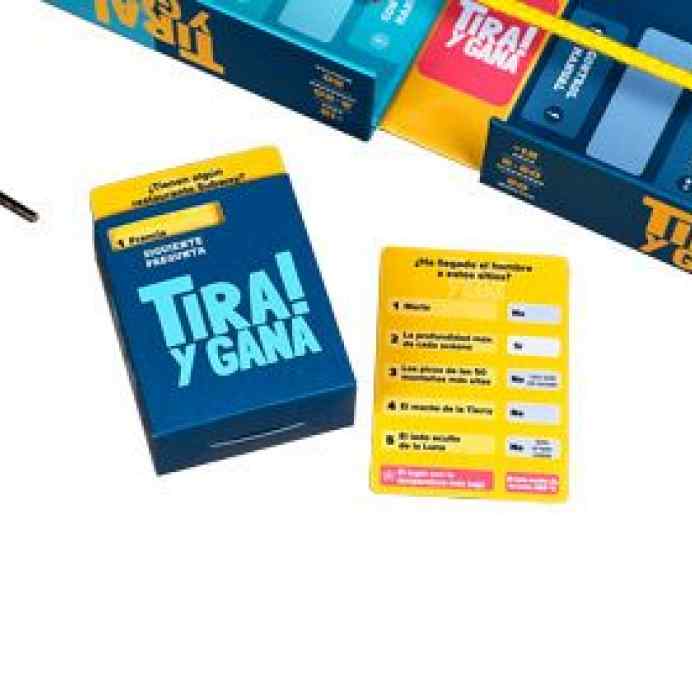 tira y gana juego de mesa cuerda