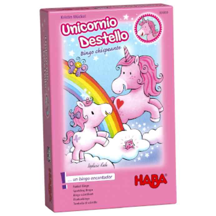 Unicornio Destello: Bingo Chispeante TABLERUM