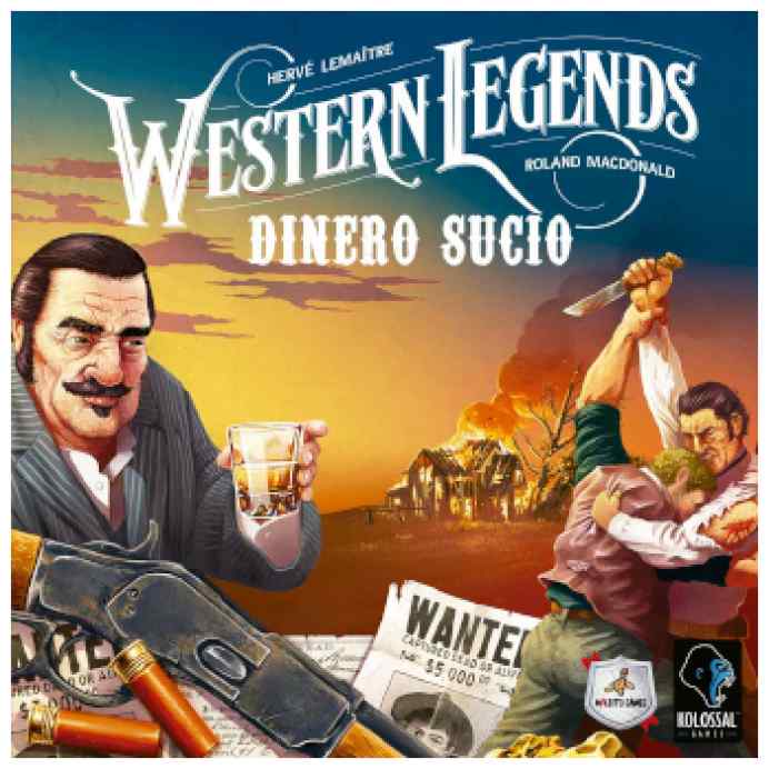 Western Legends: Dinero Sucio TABLERUM