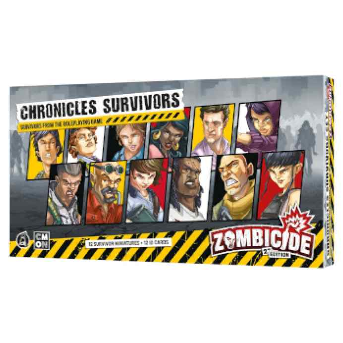 Zombicide 2ªEd: Chronicles Survivor Set TABLERUM