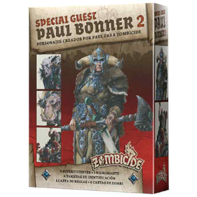 Zombicide Black Plague: Special Guest Paul Bonner 2 TABLERUM