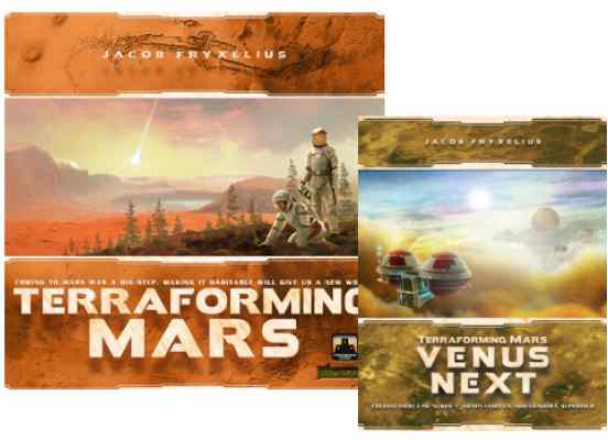 Terraforming Mars + Venus Next TABLERUM