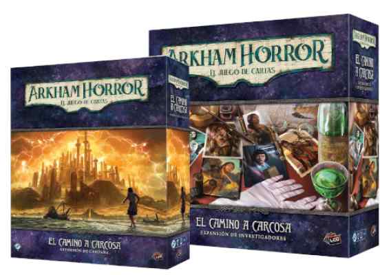 Arkham Horror (LCG): El Camino a Carcosa Expansiones de Campaña e Investigadores TABLERUM