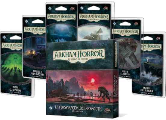 Arkham Horror (LCG): Campaña La Conspiración de Innsmouth TABLERUM