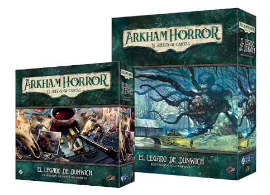 Arkham Horror (LCG): El Legado de Dunwich Expansiones de Campaña e Investigadores TABLERUM