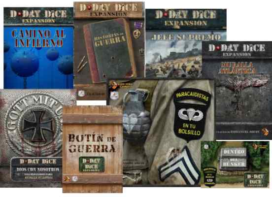 D-Day Dice Pack TABLERUM