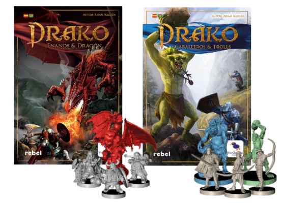 Drako 1 + Drako 2 (Ed. 2021) Pack TABLERUM