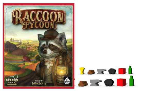 Raccoon Tycoon + Componentes de Madera TABLERUM