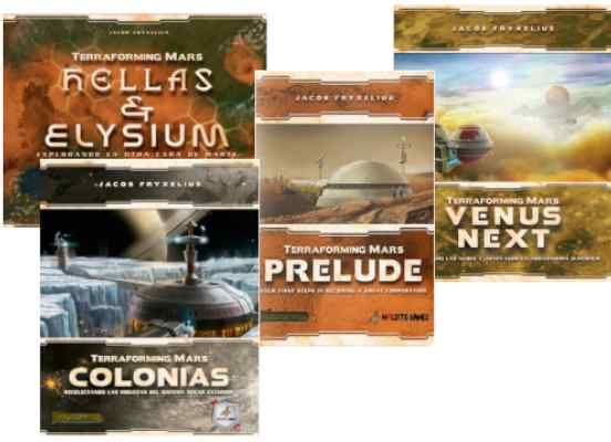 Terraforming Mars Expansiones TABLERUM