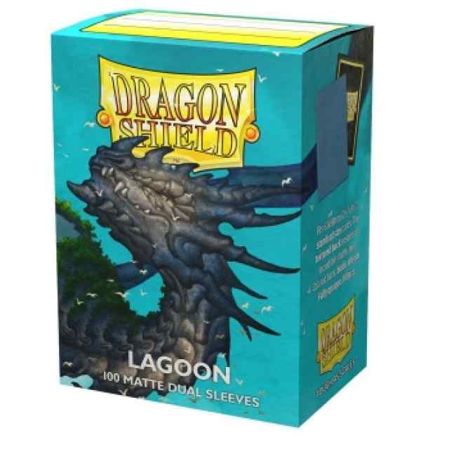 Fundas Dragon Shield Dual Matte Sleeves Lagoon "Saras" TABLERUM