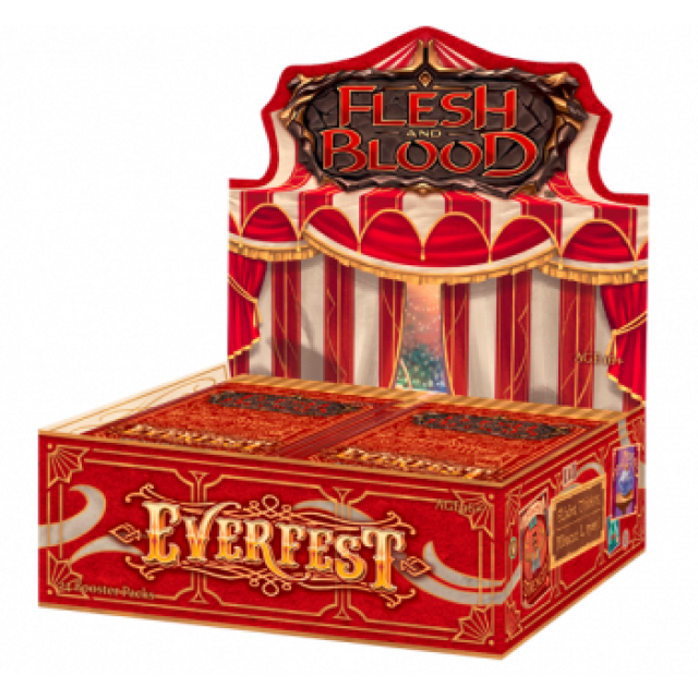 Flesh & Blood TCG: Everfest First Edition Booster Display (24 Packs)  TABLERUM