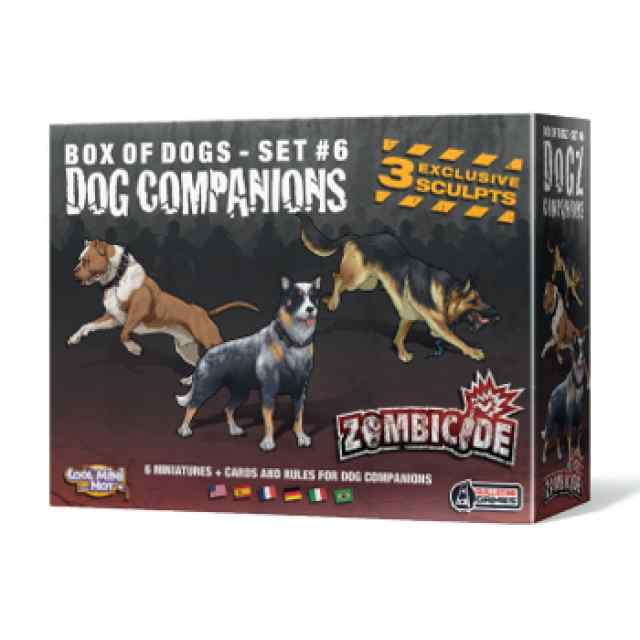 comprar juego de mesa Zombicide: Dog Companions