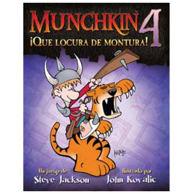 comprar Munchkin 4: ¡Qué Locura de Montura!