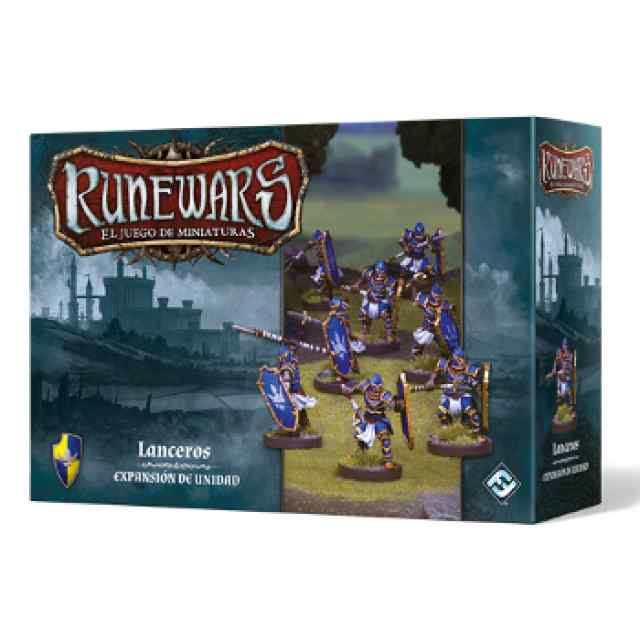 Runewars: El juego de miniaturas Los Señores de Daqan: Lanceros