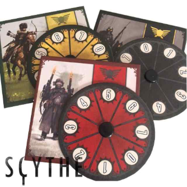 Scythe: Kickstarter Promo 5 - 3 Diales de poder promocionales TABLERUM