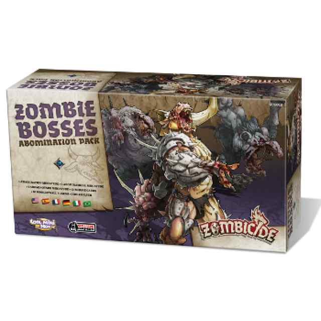 Zombicide Black Plague: Zombie Bosses-Abomination Pack TABLERUM