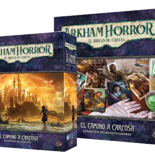 Arkham Horror (LCG): El Camino a Carcosa Expansiones de Campaña e Investigadores TABLERUM