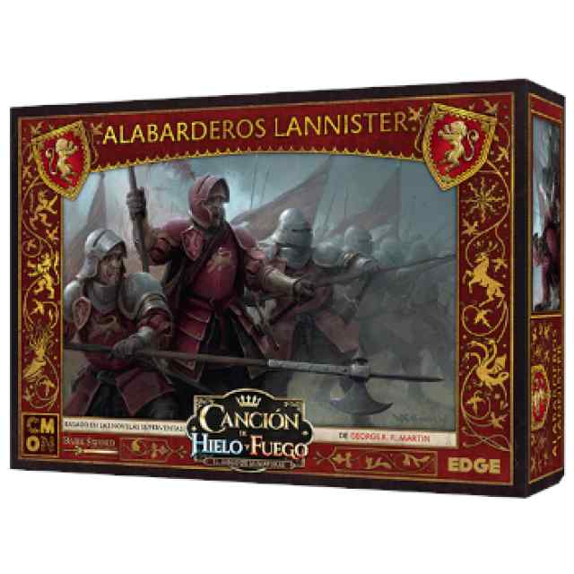 Canción de Hielo y Fuego: El Juego de Miniaturas: Alabarderos Lannister TABLERUM