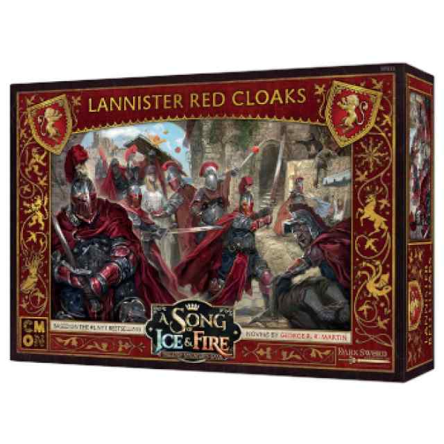 Canción de Hielo y Fuego: El Juego de Miniaturas: Capas Rojas Lannister TABLERUM