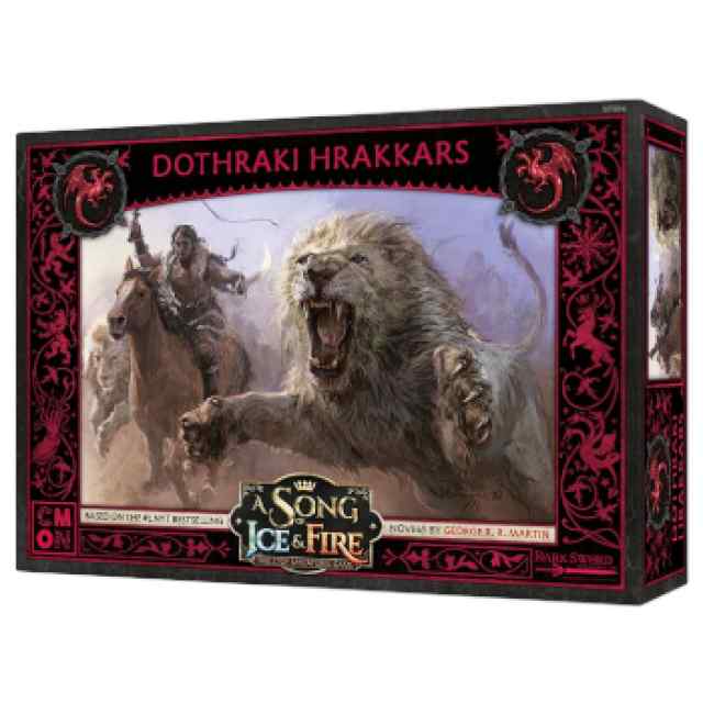 Canción de Hielo y Fuego: El Juego de Miniaturas: Dothraki Hrakkars TABLERUM