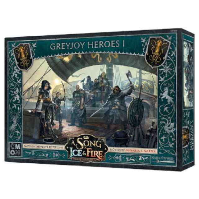 Canción de Hielo y Fuego: El Juego de Miniaturas: Héroes Greyjoy I TABLERUM