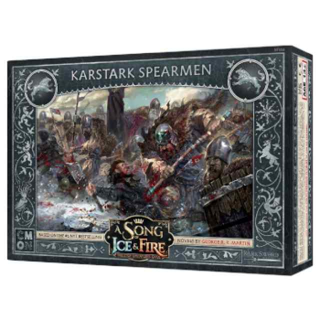 Canción de Hielo y Fuego: El Juego de Miniaturas: Lanceros de la Casa Karstark TABLERUM