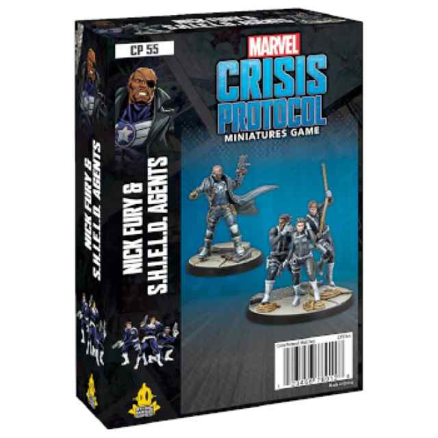 Marvel Crisis Protocol Nick Fury Jr. & SHIELD Agents EN TABLERUM