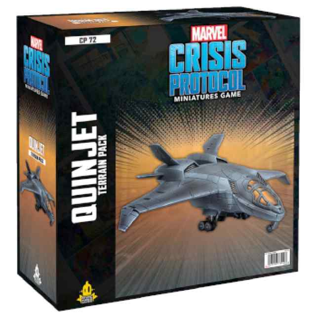 Marvel Crisis Protocol Quinjet Terrain Pack EN TABLERUM