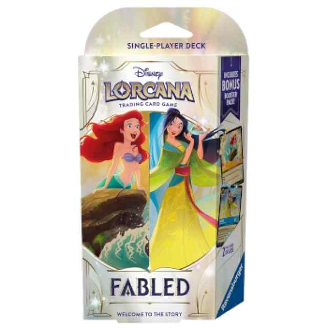 disney-lorcana-fabled-mazo-inicio-ambar-zafiro-comprar-barato-tablerum