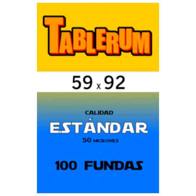 Fundas TABLERUM Euro Estándar 59 x 92 (100 uds) TABLERUM