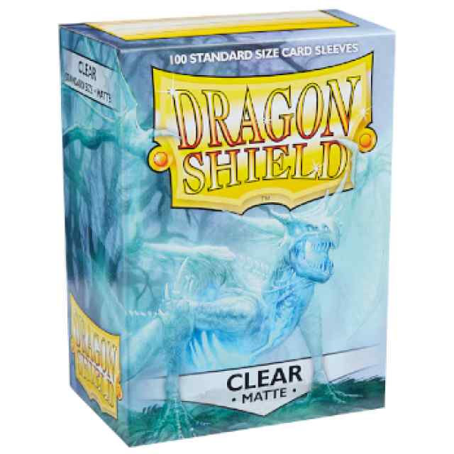 Fundas Standard Dragon Shield Clear Matte Transparente (100) TABLERUM