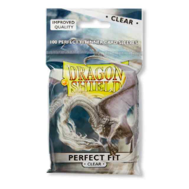 Fundas Standard Dragon Shield Perfect Clear (100) TABLERUM