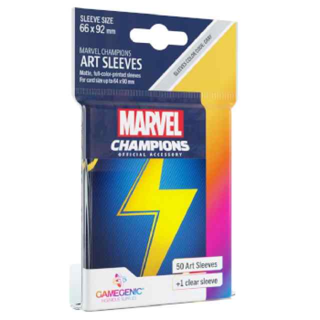 Marvel Champions: Fundas Ms. Marvel TABLERUM