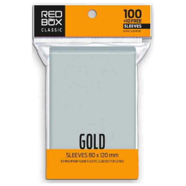 Fundas Redbox 80 x 120 60mic GOLD Classic (110 unid) TABLERUM